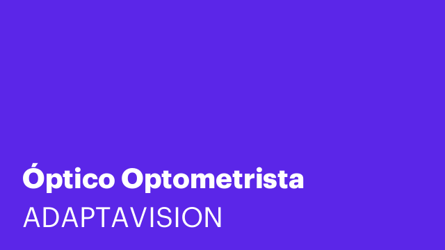 Óptico Optometrista