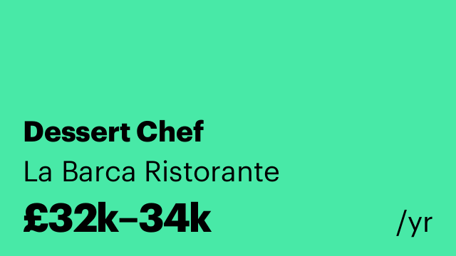 Dessert Chef