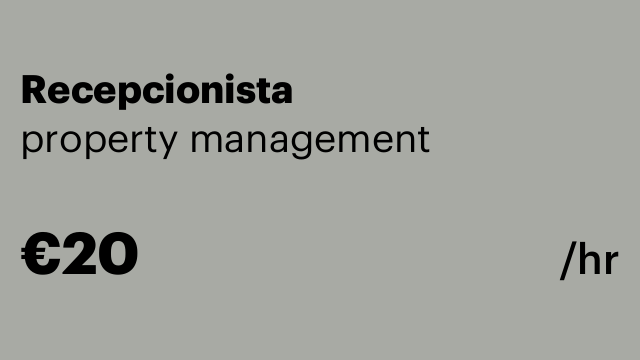 Recepcionista