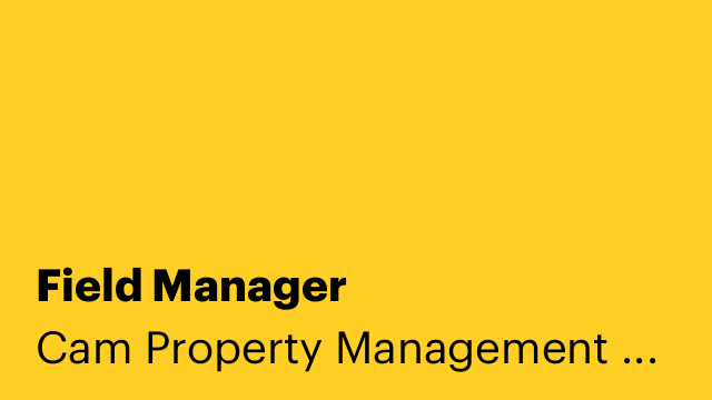 Field Manager