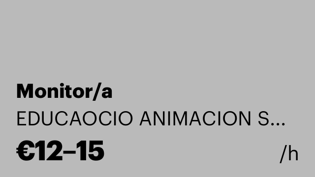 Monitor/a