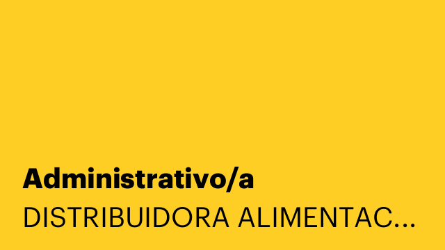Administrativo/a