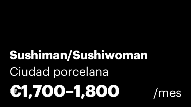 Sushiman/Sushiwoman