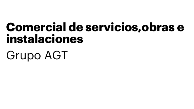 Comercial de servicios,obras e instalaciones