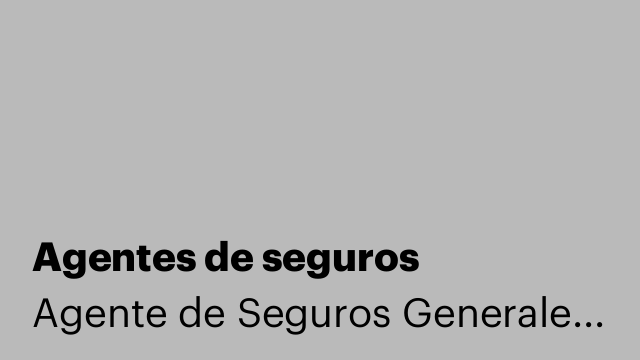 Agentes de seguros