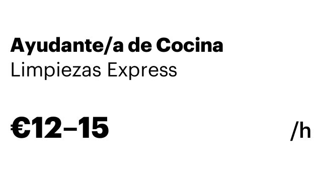 Ayudante/a de Cocina