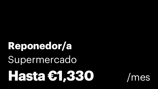 Reponedor/a