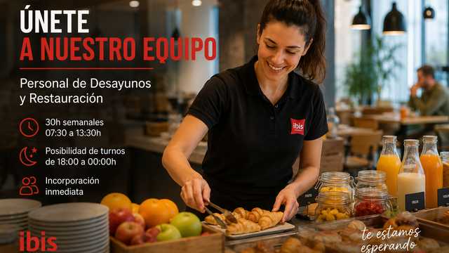 Camarero/a de Desayunos