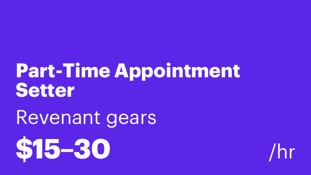 Part-Time Appointment Setter