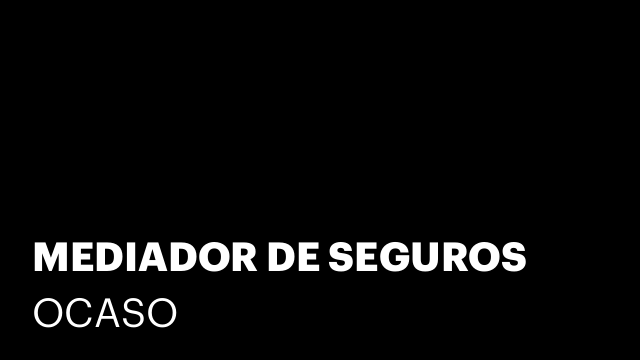 MEDIADOR DE SEGUROS