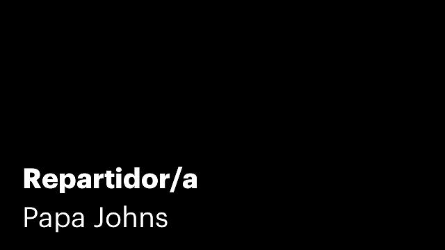 Repartidor/a