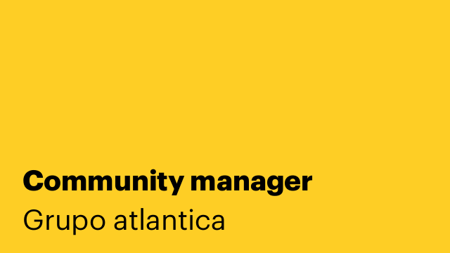 Community manager