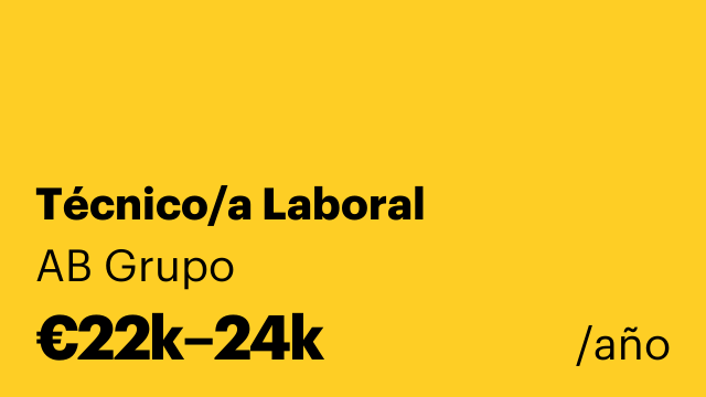 Técnico/a Laboral