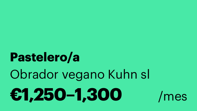 Pastelero/a