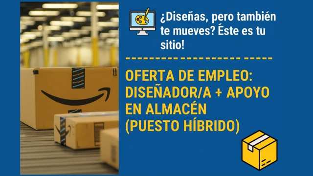 DISEÑADOR/A + APOYO EN ALMACÉN (PUESTO HÍBRIDO)