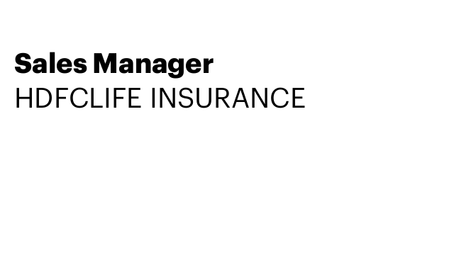 Sales Manager