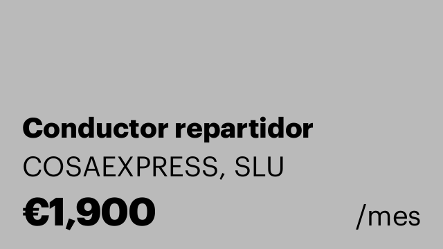 Conductor repartidor