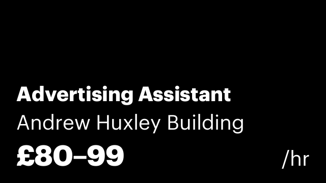 Advertising Assistant
