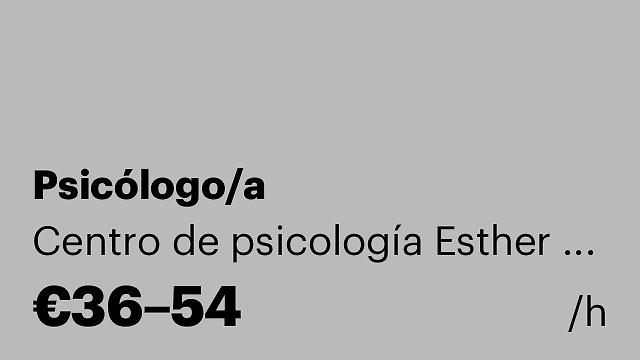 Psicólogo/a
