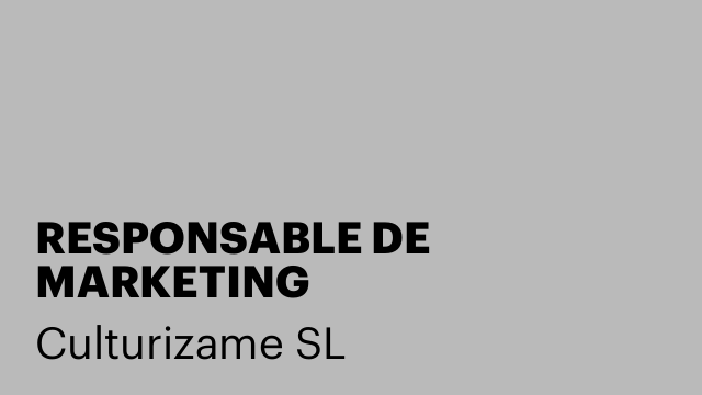 RESPONSABLE DE MARKETING