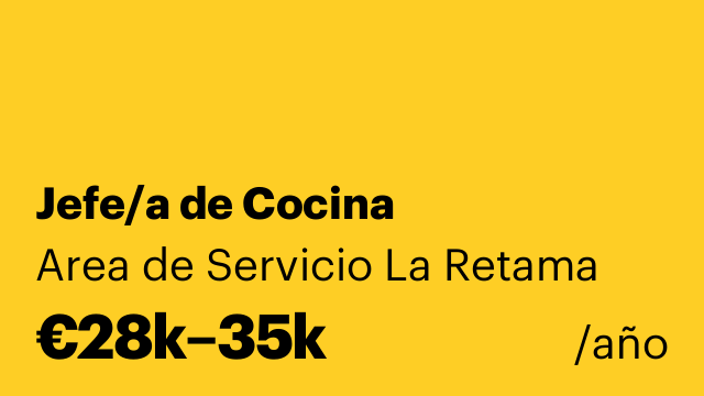 Jefe/a de Cocina
