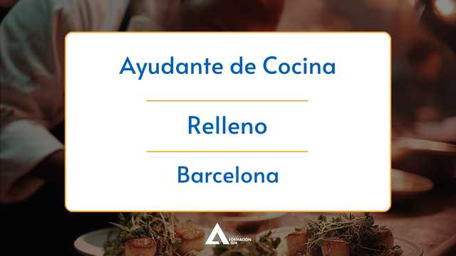 Ayudante/a de Cocina