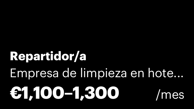 Repartidor/a