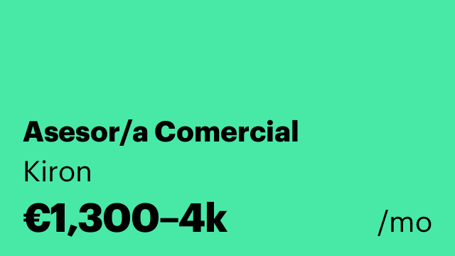 Asesor/a Comercial