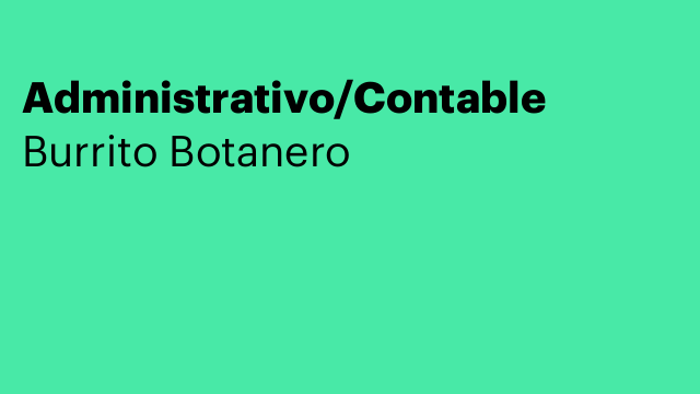 Administrativo/Contable