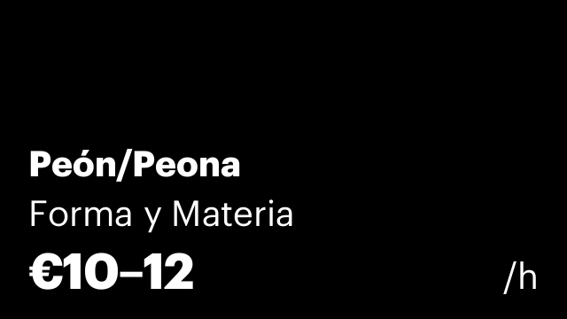 Peón/Peona