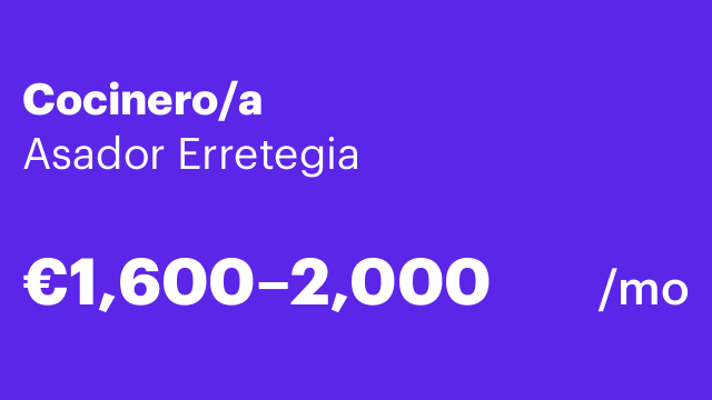 Cocinero/a