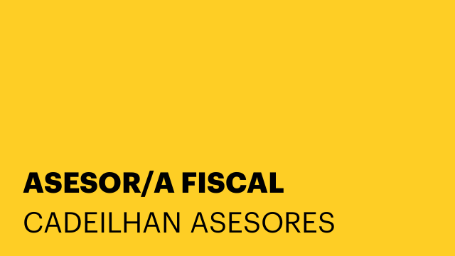 ASESOR/A FISCAL