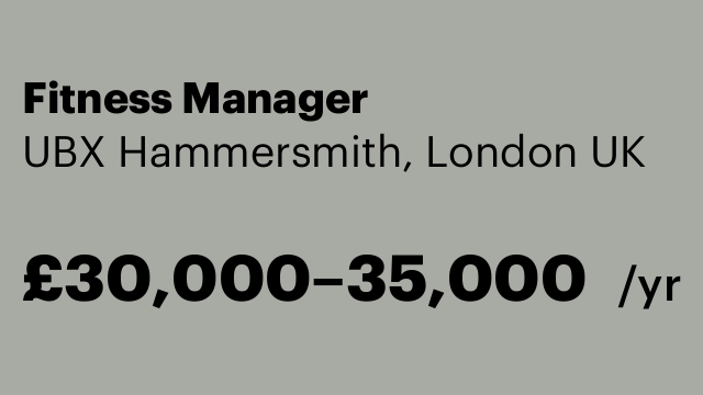 Fitness Manager