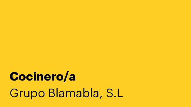 Cocinero/a