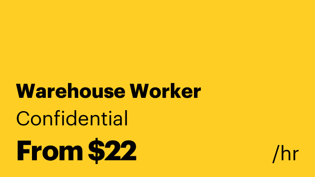 Warehouse Worker