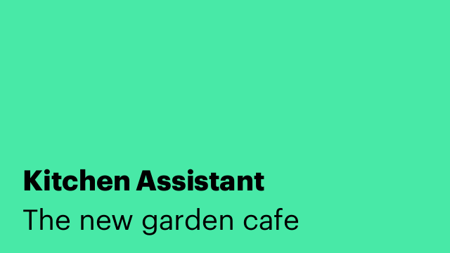 Kitchen Assistant