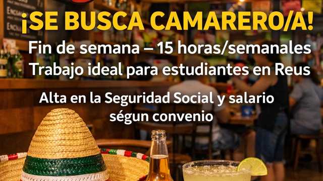 Ayudante de Camarero/a