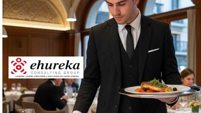 CAMARERO/A SALA PARA RESTAURANTE EN DIAGONAL