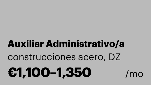 Auxiliar Administrativo/a