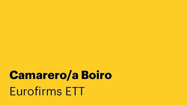 Camarero/a Boiro