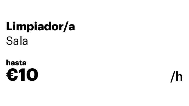 Limpiador/a