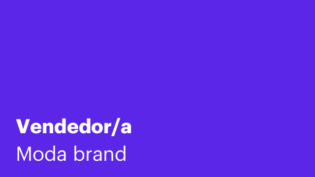 Vendedor/a