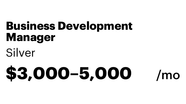 Business Development Manager