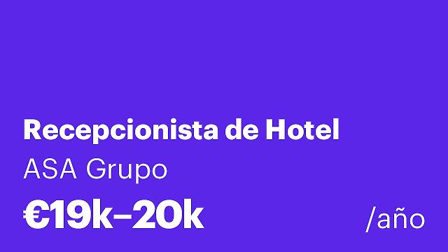 Recepcionista de Hotel