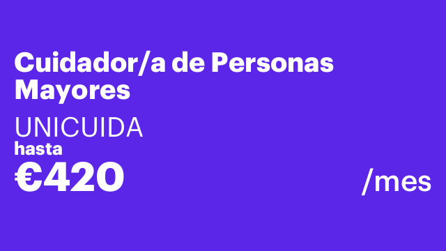 Cuidador/a de Personas Mayores
