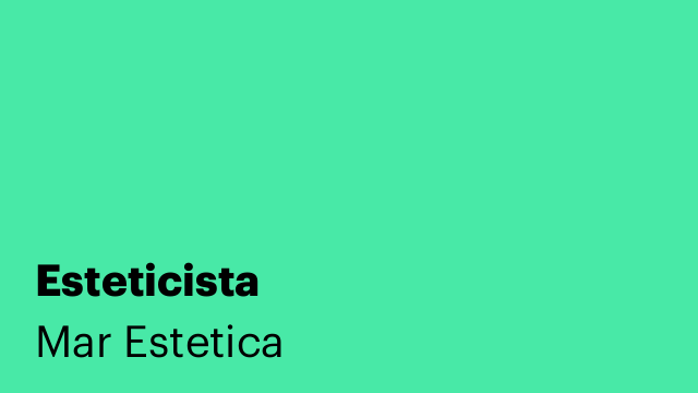 Esteticista