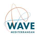 Mediterranean wave logo