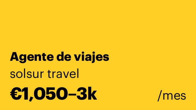 Agente de viajes
