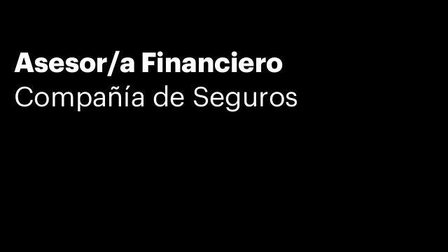 Asesor/a Financiero
