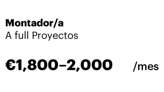 Montador/a